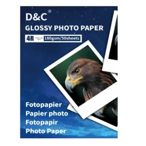 Φωτογραφικό χαρτί 180G Glossy photo paper 4R (102*152mm, 50sheets)
