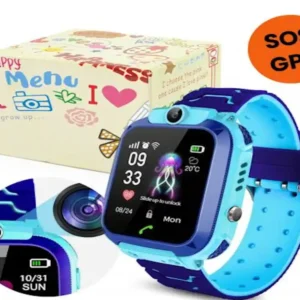 ΠΑΙΔΙΚΑ SMARTWATCH WATERPROOF FOR KIDS Q12 BLUE/PINK