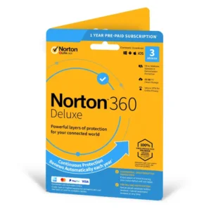 Norton 360 Deluxe (3 Device - 1 Year) Multi Device Includes 25GB Ηλεκτρονική Άδεια