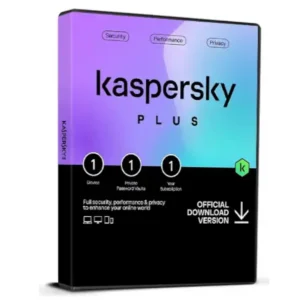 Kaspersky Plus (1 Συσκευή /1 Χρόνος) Ηλεκτρονική άδεια