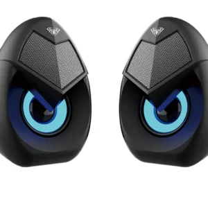 Ηχεία Aula Gaming N-69, 2x3W, USB, RGB, Black