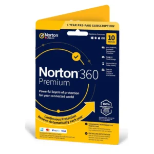 Norton 360 Premium (10 Device - 1 Year) Multi Device Includes 75GB Ηλεκτρονική Άδεια
