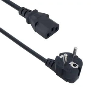 Καλώδιο Ρεύματος για τροφοδοσία 220V PC, CEE 7/7 - IEC C13, 1.5m