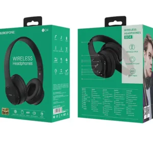 Ακουστικά Borofone BO4 Ασύρματα/Ενσύρματα On Ear Μαύρο